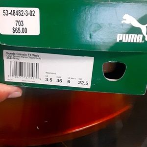 Puma sneakers size 6 women.pink As seen in photo